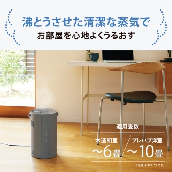 象印 加湿器 スチーム式 ZOJIRUSHI 木造6畳まで/プレハブ洋室10畳まで