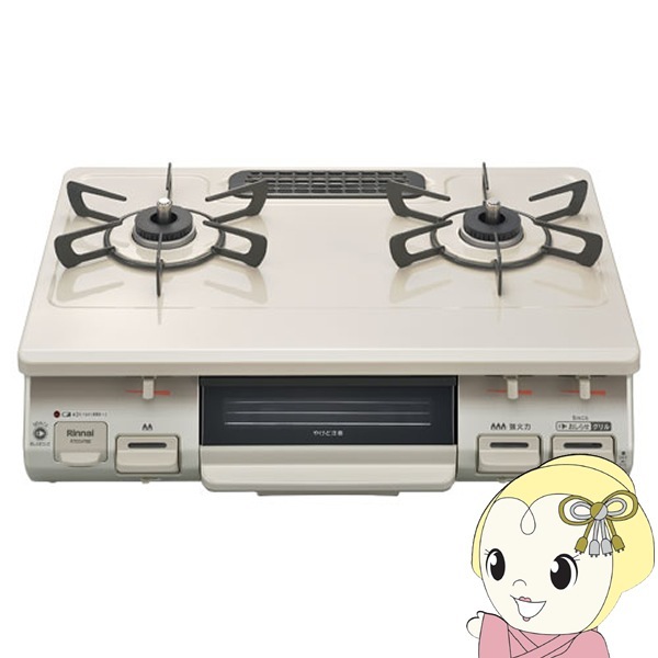 予約]ガスコンロ リンナイ RTE597BER-LP ガステーブル グリル