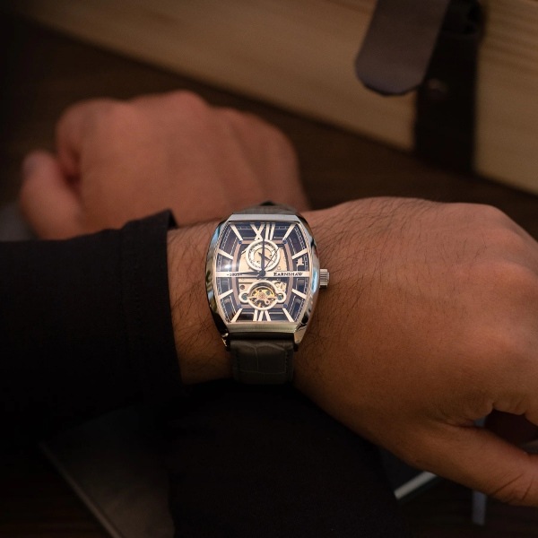 EARNSHAW アーンショウ メンズ腕時計 ES-8111-01 HOLBORN BOULTON