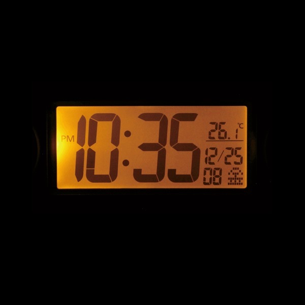 置き時計 大音量 目覚まし時計 電波時計 デジタル 20種音 & ダブル
