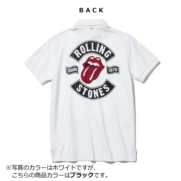 �߸˽�ʬ���Хå����ԥ� �ݥ������ ������󥰥��ȡ��� L������ �֥�å� The Rolling Stones TOUR 1978PT POLO SHIRT BA02W706L-BK������̵��(�̳�ƻ�����졦Υ�����)��