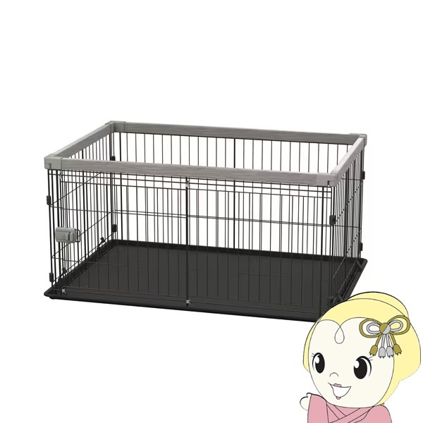 犬用ケージ アッシュグレー アイリスオーヤマ 【公式通販】