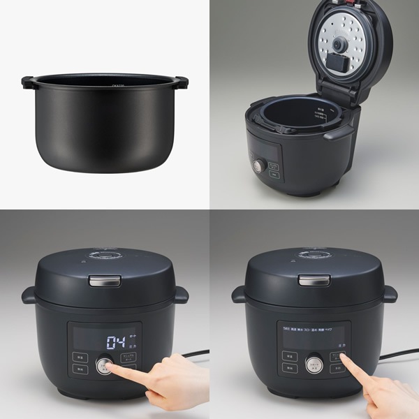 電気圧力鍋 TIGER COOKPOT タイガークックポット マットホワイト COK