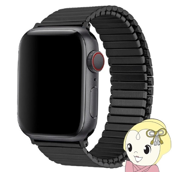 åץ륦å Х 49mm 45mm 44mm 42mm TF7 ᥿륹ȥåХ for Apple Watch  L ƥ쥹 ֥å TF21BK44L̡