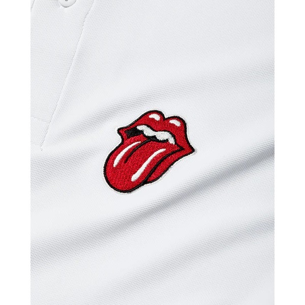 �߸˽�ʬ���Хå����ԥ� �ݥ������ ������󥰥��ȡ��� M������ �ۥ磻�� The Rolling Stones LOGO POLO SHIRT BA02W701M-WH������̵��(�̳�ƻ�����졦Υ�����)��