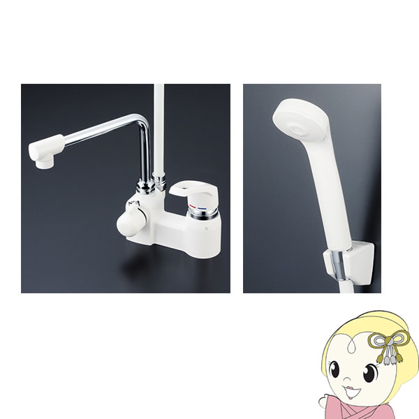 KF6004 浴室水栓 KVK デッキタイプ KVK 浴室用 KF6004 デッキ型シングルシャワー