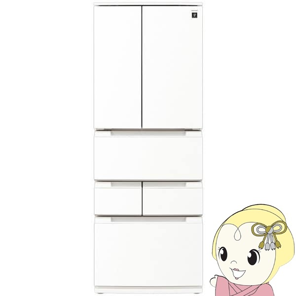 在庫限り 冷蔵庫 【標準設置費込】 シャープ SHARP 429L 幅65cm