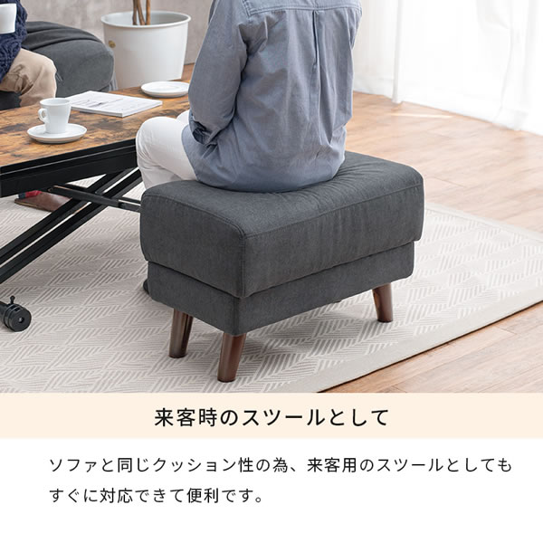 送料無料(沖縄・北海道・離島除く)□オットマン スツール ソファ 1人用
