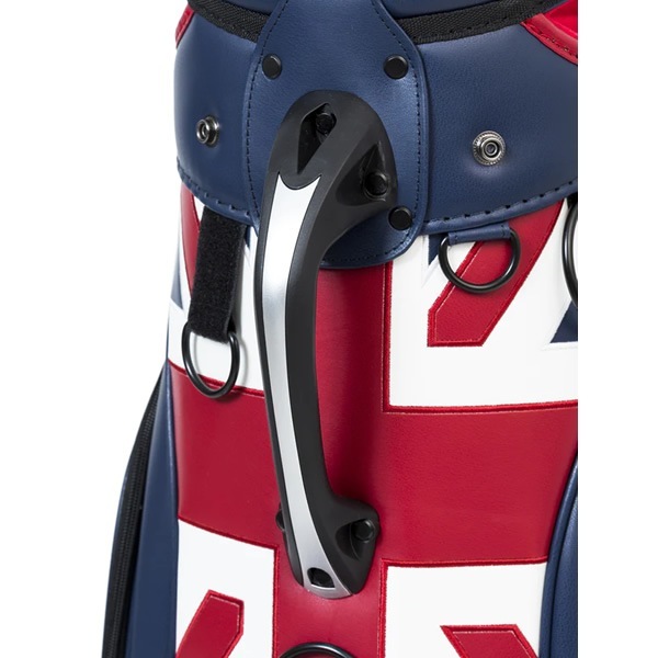 �߸˽�ʬ������̵��(���졦�̳�ƻ��Υ�����)������ǥ��Хå� �Хå����ԥ� ����եХå� ������󥰥��ȡ��� The Rolling Stones Union Jack Tour Golf Bag BA02C101