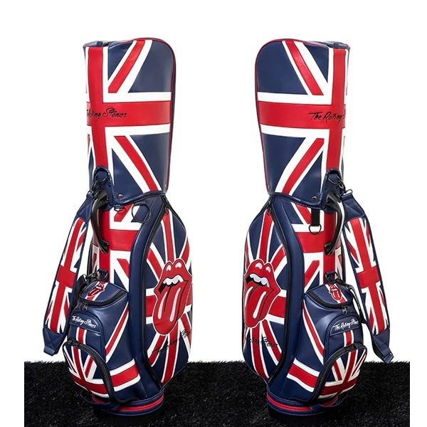 �߸˽�ʬ������̵��(���졦�̳�ƻ��Υ�����)������ǥ��Хå� �Хå����ԥ� ����եХå� ������󥰥��ȡ��� The Rolling Stones Union Jack Tour Golf Bag BA02C101