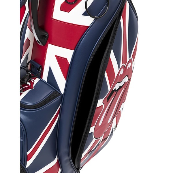 �߸˽�ʬ������̵��(���졦�̳�ƻ��Υ�����)������ǥ��Хå� �Хå����ԥ� ����եХå� ������󥰥��ȡ��� The Rolling Stones Union Jack Tour Golf Bag BA02C101