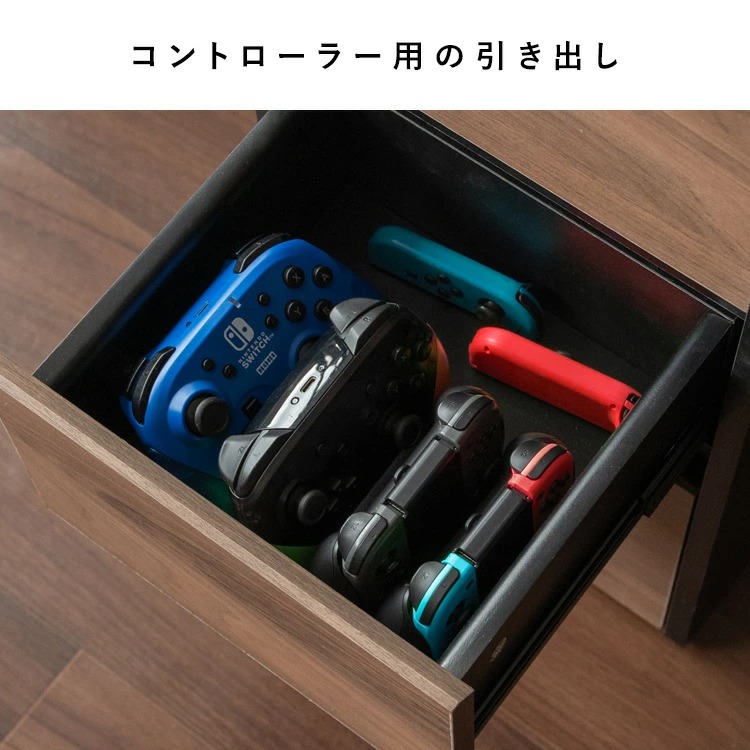 ゲームラック REGABO（レガボ）ゲーム機ワゴン Nintendo Switch2収納