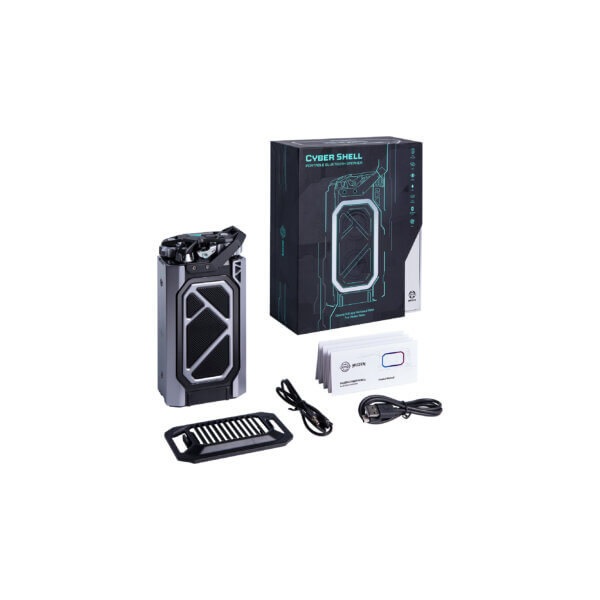 MUZEN Cyber Shell Bluetooth スピーカー+充電スタンド MUZEN Cyber