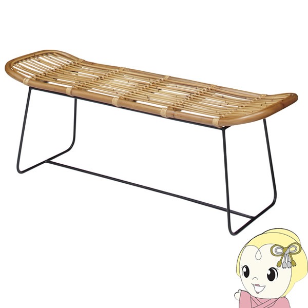 アンティーク　ラタンベンチ　インドネシア製 楽天市場】ラタン ベンチ 籐 ベンチ 玄関 ベンチ ダイニング ベンチ