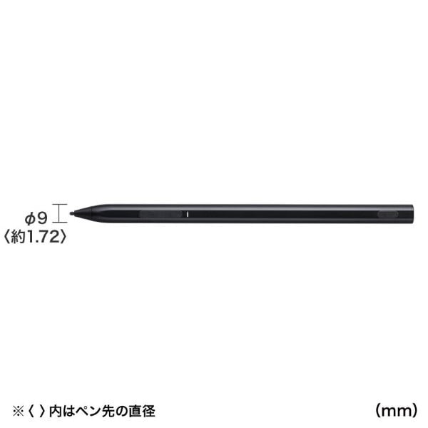 Microsoft Surface専用充電式極細タッチペン ブラック サンワサプライ
