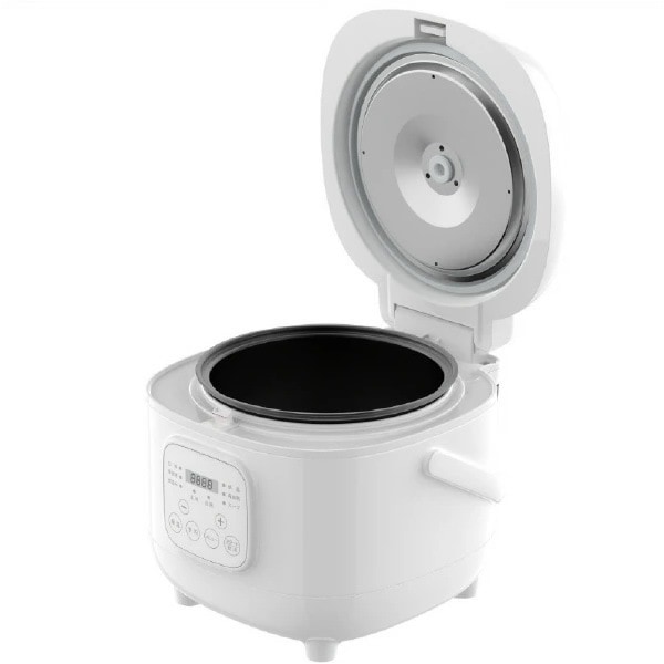 マイコンジャー炊飯器（マットホワイト） 在庫あり 炊飯器 一人暮らし用 3合 保温 マイコン炊飯ジャー 3合炊き
