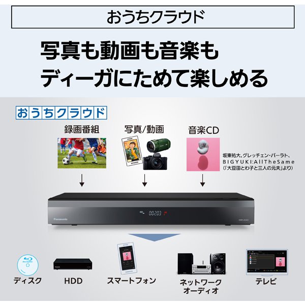 在庫あり ブルーレイレコーダー パナソニック Panasonic DIGA