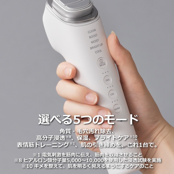 パナソニック イオン美顔器 イオンブースト マルチ EX EH-SS85-W（在庫 