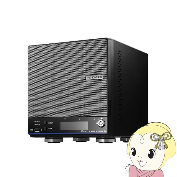 予約 約3-4週間以降]IOデータ NAS 8TB 2ドライブ Trend Micro