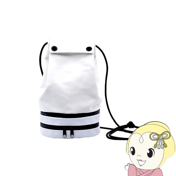 chevon サコッシュ白 ナイロンサコッシュ ホワイト | THE MOBSTAR JAPAN®️