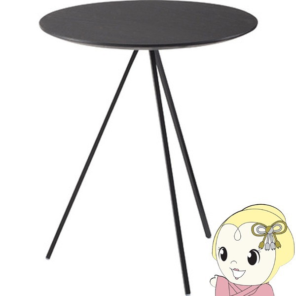 サイドテーブル テーブル ナイトテーブル アイアン 木製 天然木 オーク