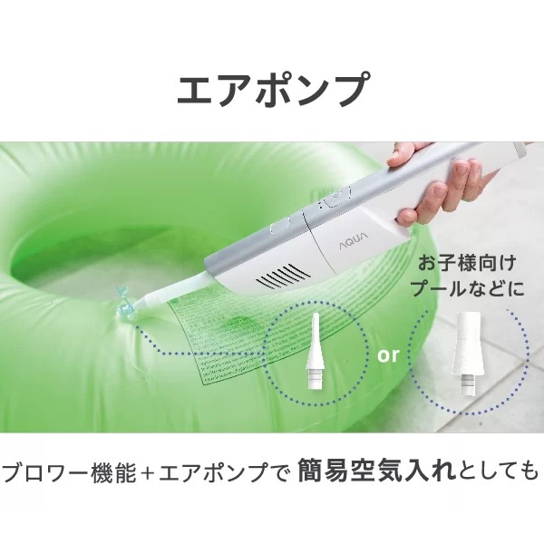 [ͽ�� ��1���ְʹ�]�ݽ��� AQUA ������ �����ɥ쥹�ϥ�ǥ����꡼�ʡ� �ۥ磻�� HANDY DUO AQC-HD1A-W�������̡�