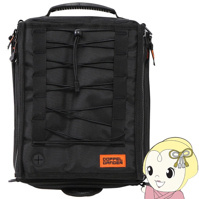 メーカー直送】 ドッペルギャンガー ライダーズタンクバッグ DBT525-BK