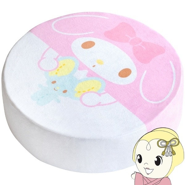 リビングクッション サンリオ 可愛い 極厚クッション 直径40×高さ12cm