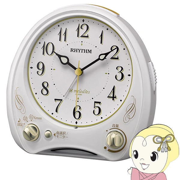 アントニオ　ザッカレラ　不思議の国のアリス　RHYTHM時計 アントニオ ザッカレラ 不思議の国のアリス RHYTHM時計 【公式通販】