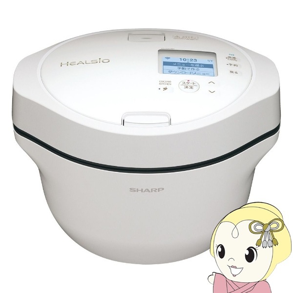 �߸ˤ��ꡡ���㡼�� �إ륷�� �ۥåȥ��å� KN-HW16H-W �ץ�ߥ���ۥ磻�� SHARP ��ʤ���ưĴ���� ̵��LAN��� 1.6L������̵��(�̳�ƻ�����졦Υ�����)��