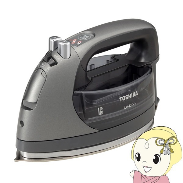 TOSHIBA La-Coo ハンドアイロン TOSHIBA La-Coo ハンドアイロン 東芝 コードレス スチームアイロン La