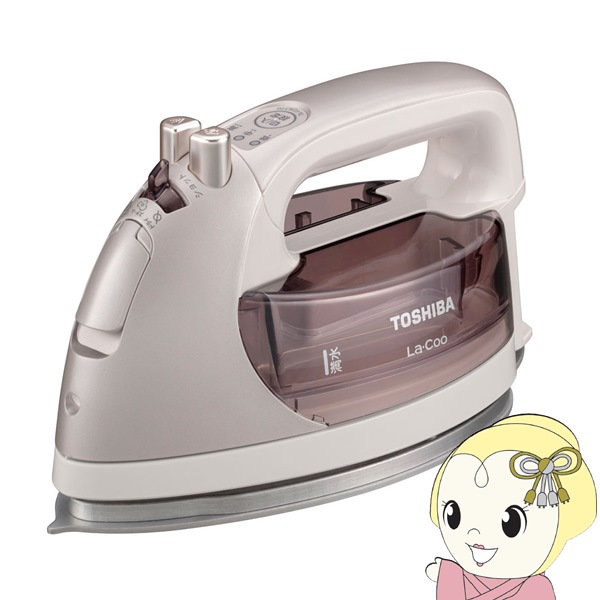 予約]スチームアイロン 東芝 TOSHIBA La・Coo コードレス サテン