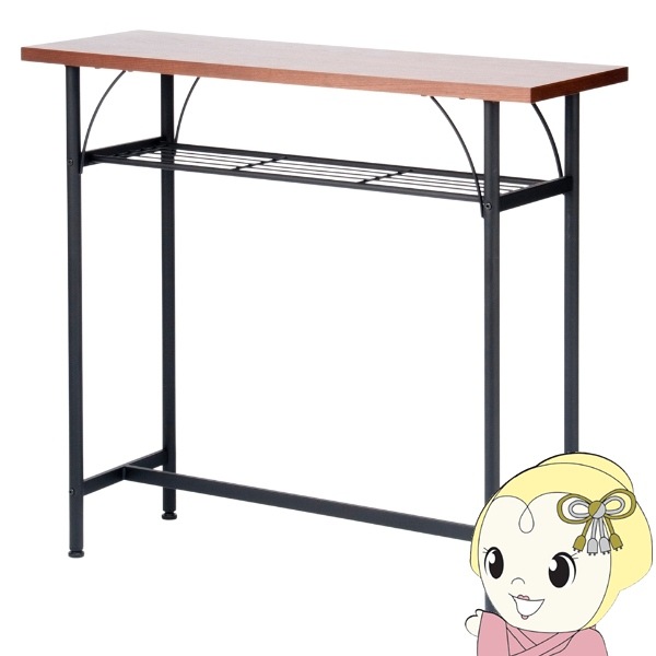 80×27棚つきカウンターテーブル　ジャコビーン　ハイテーブル 80×27棚つきカウンターテーブル ジャコビーン ハイテーブル 80