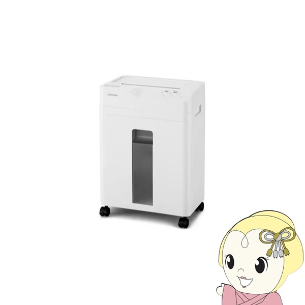 アイリスオーヤマ　AFSB60C [ホワイト]　新品・未開封 シュレッダー アイリスオーヤマ オートフィードシュレッダー クロス