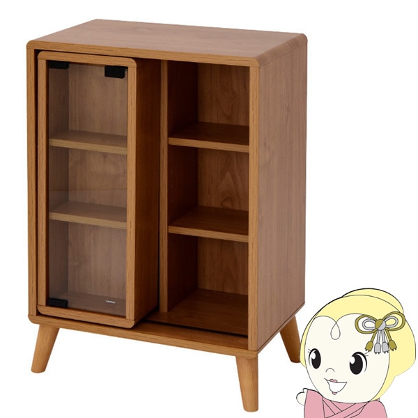 スライドラック Pico 収納 キャビネット 脚付き 本棚 一人暮らし