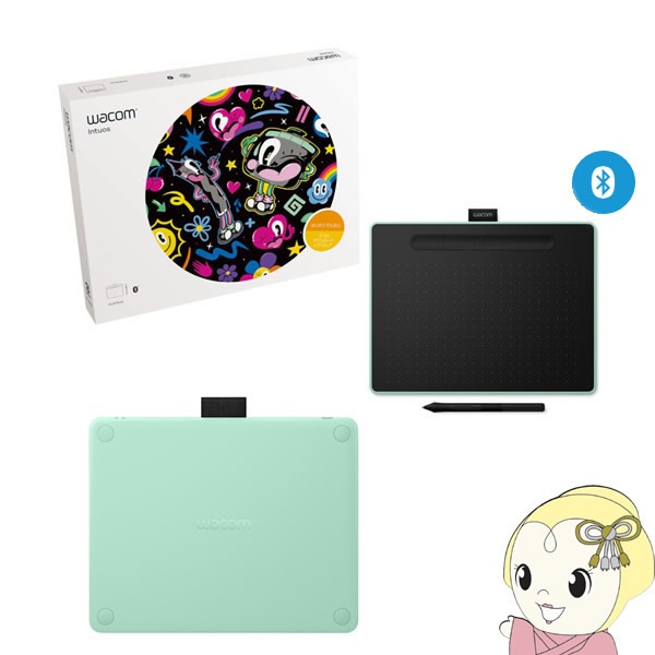 WACOM ペンタブレット（ピスタチオグリーン）Wacom Intuos Medium