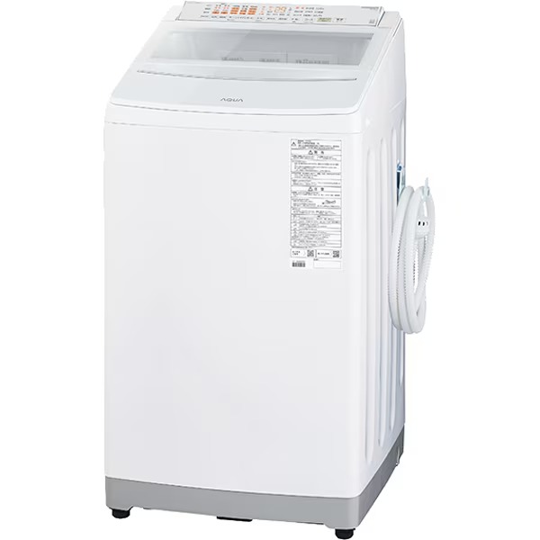 取り寄せ：入荷目安3～5営業日】全自動洗濯機 AQUA アクア 洗濯8kg 泡