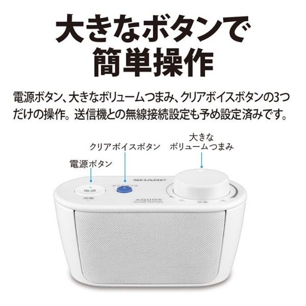 ���㡼�� �磻��쥹���ԡ����������ƥ� AQUOS ������ɥѡ��ȥʡ� AN-WSP1 �ƥ���ѥ��ԡ����� �긵���ԡ�����������̵��(�̳�ƻ�����졦Υ�����)��