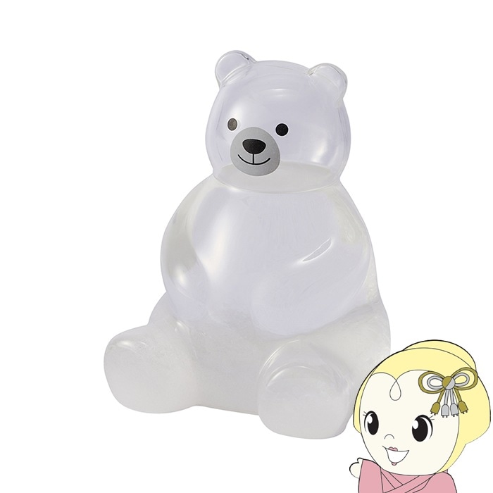 在庫あり 茶谷産業 ストームグラス 白くま シロクマ くま キャラクター
