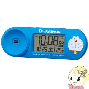 目覚まし時計 ドラえもん 電波時計 デジタル アラーム 大音量