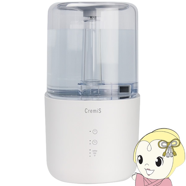 加湿器 4.5Lハイブリッド加湿器クリミス MES-58【送料無料(北海道