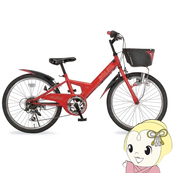 子供用自転車 22インチ 6段変速 BMXスタイル ソレイユ22 LEDブロック 