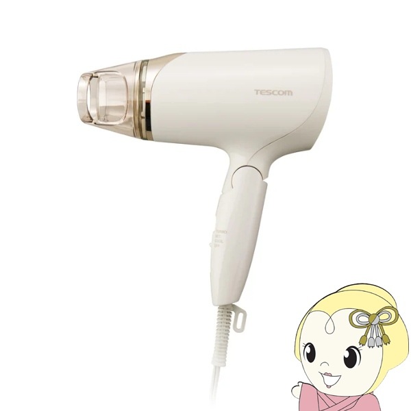テスコム TESCOM マイナスイオン ヘアドライヤー ホワイト