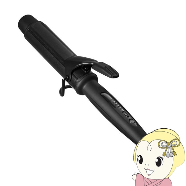 ヘアアイロン 海外兼用 カールアイロン 38mm イオンカールアイロン