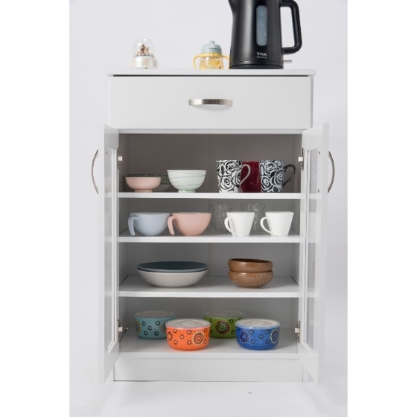 食器棚 ロータイプ 高さ90 幅59 レゾン ミニ食器棚 コンパクト