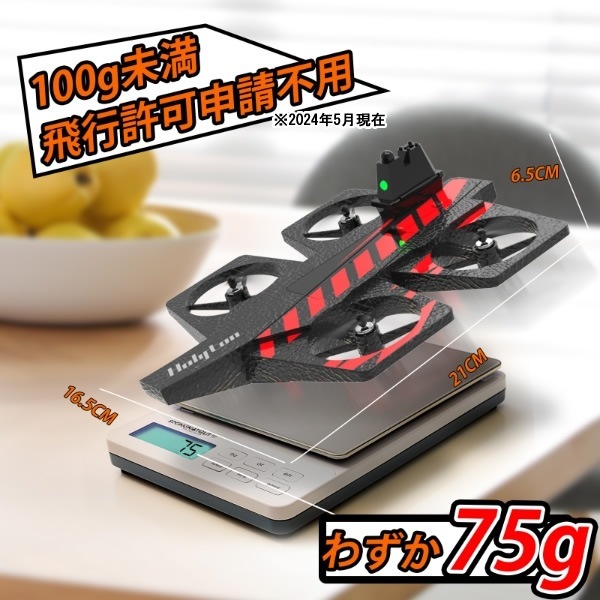 在庫あり DEERC ラジコン 飛行機 ドローン 陸空両用 おもちゃ