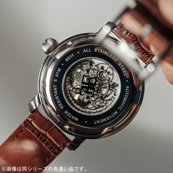 EARNSHAW アーンショウ メンズ腕時計 ES-8011-06 LONGCASE WARM GOLD