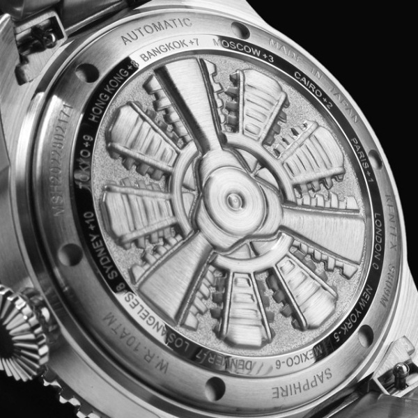 在庫あり KENTEX ケンテックス スカイマンGMT 自動巻き 腕時計 メンズ