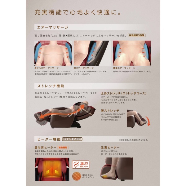 予約]【設置込】 フジ医療器 マッサージチェア CYBER-RELAX サイバー