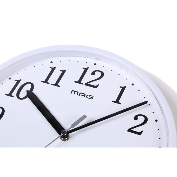 掛け時計セット ノア精密 W-739 BR-Z MAG マグ 八角掛時計 電波時計 壁掛け時計